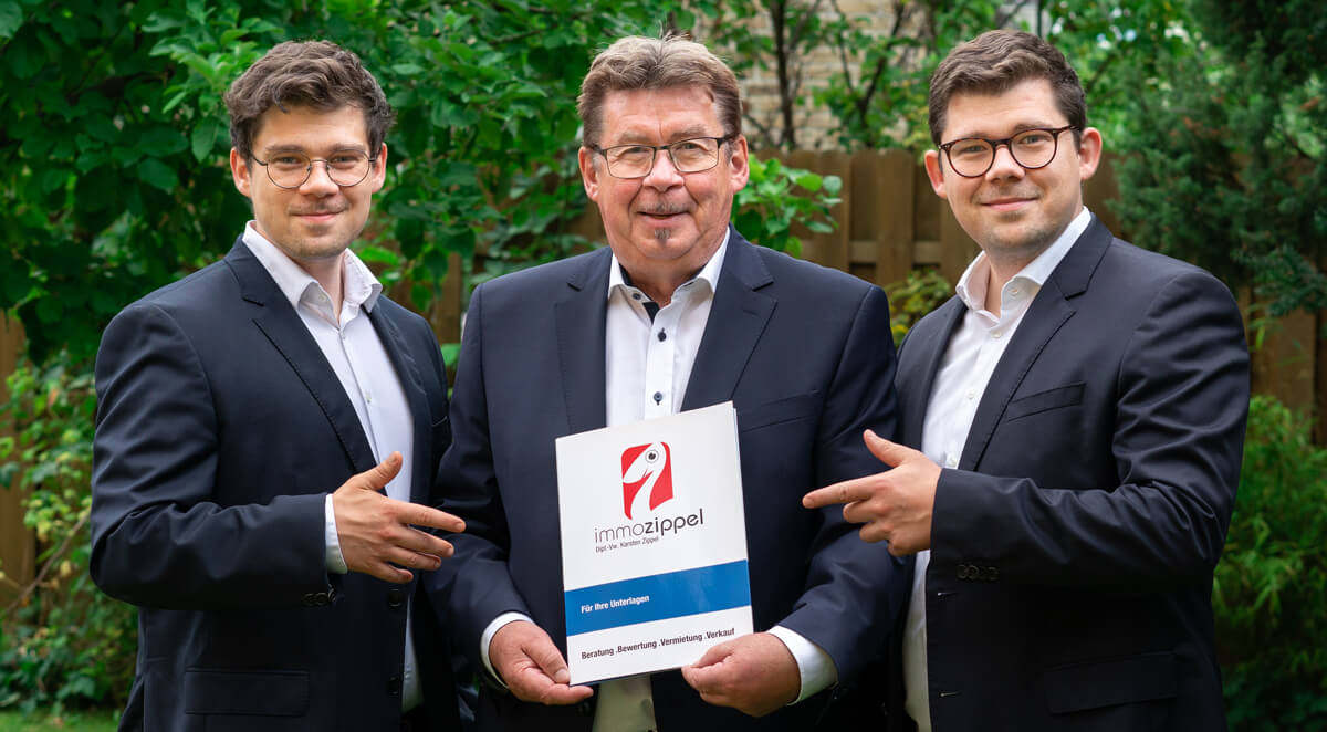 Dipl.-Vw. Karsten Zippel und Söhne Martin und Fabian Zippel