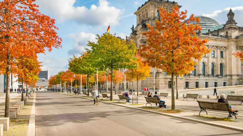 Regierungsviertel in Berlin Mitte 10117