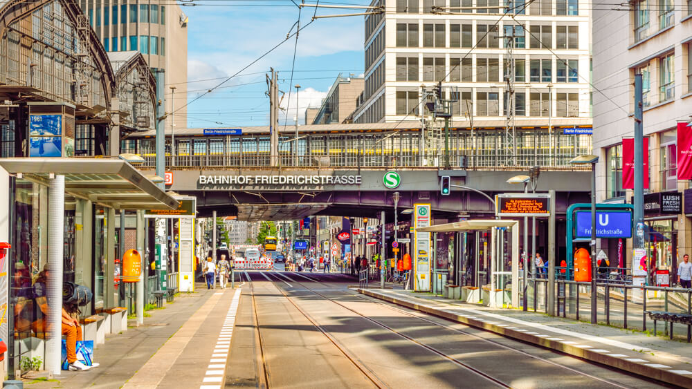 Friedrichstraße in Berlin Mitte 10117