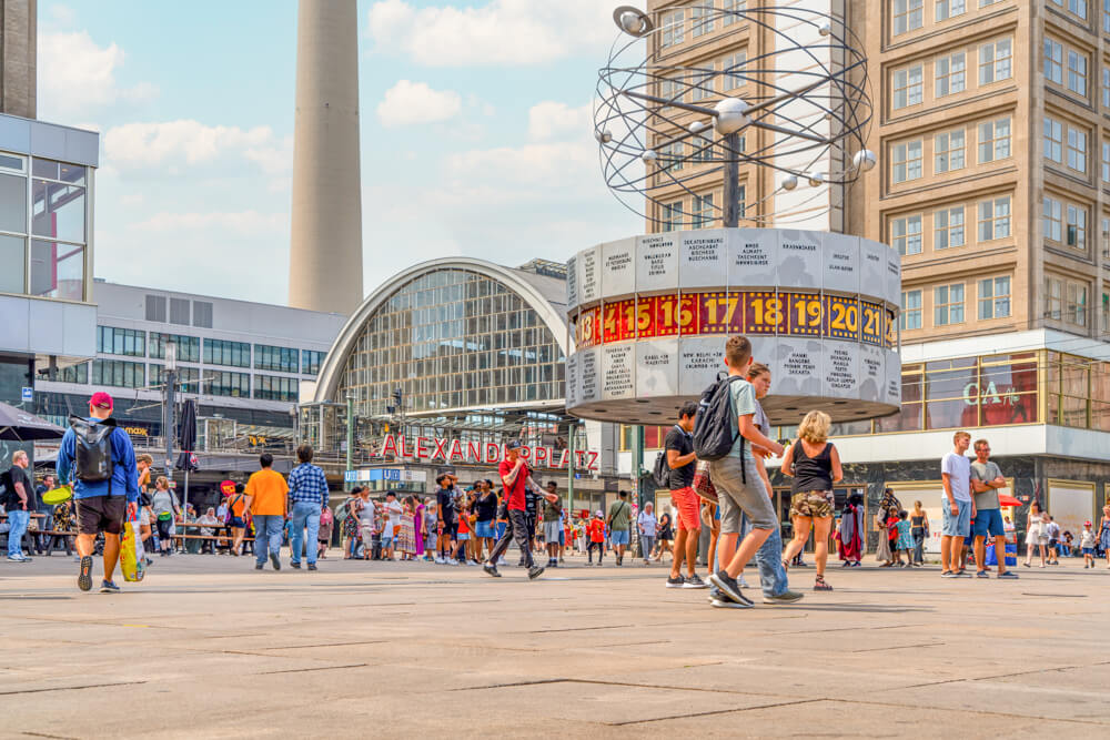 Alexanderplatz in Berlin Mitte 10178