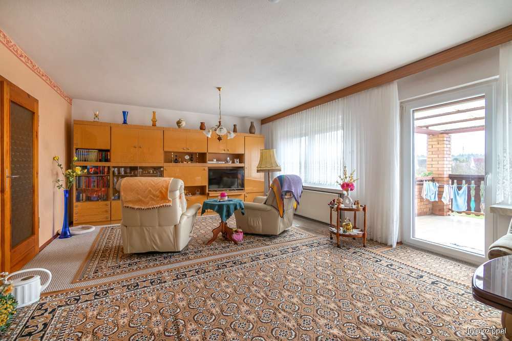 EG Wohnzimmer mit Terrassenzug