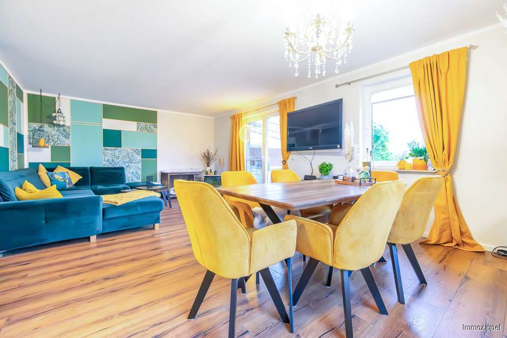 EG Wohn-/Esszimmer Ansicht 1