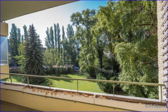 Blick vom Balkon