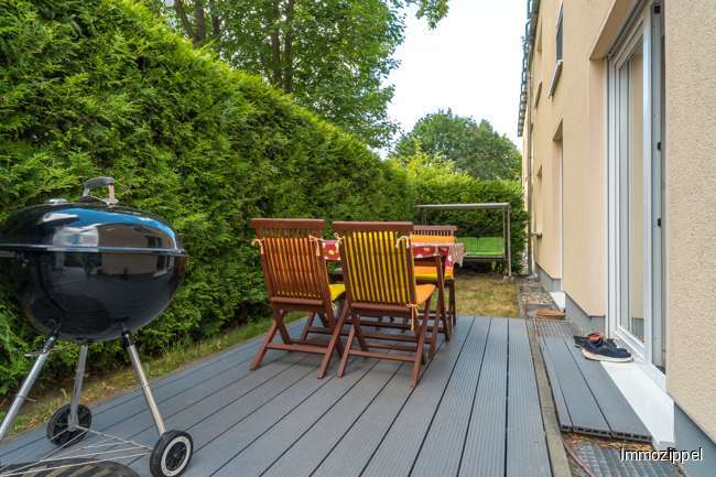 Grillplatz im Garten