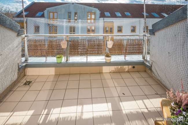 Balkon am Wohnzimmer