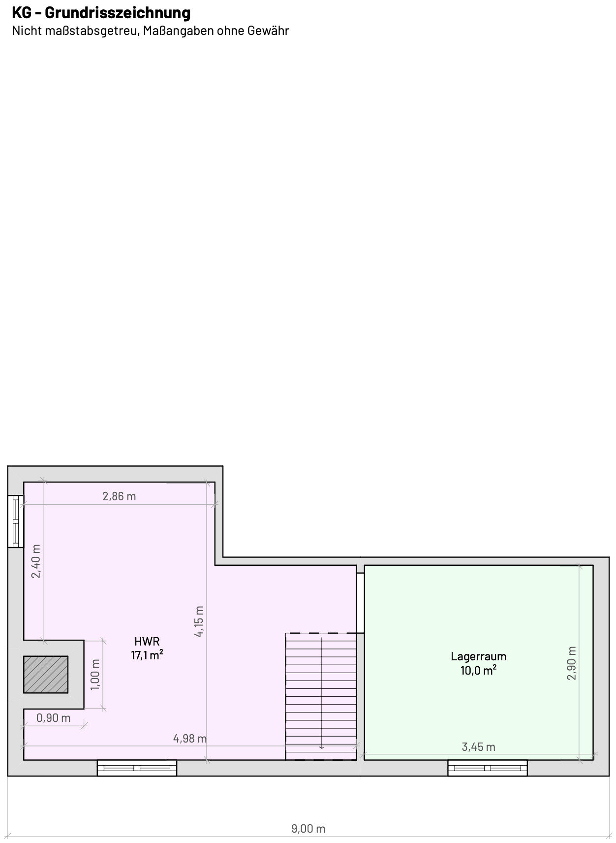 KG Grundrisszeichnung