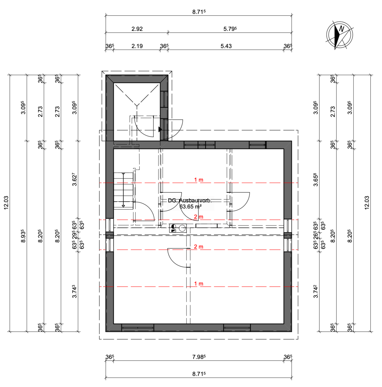 Grundriss DG