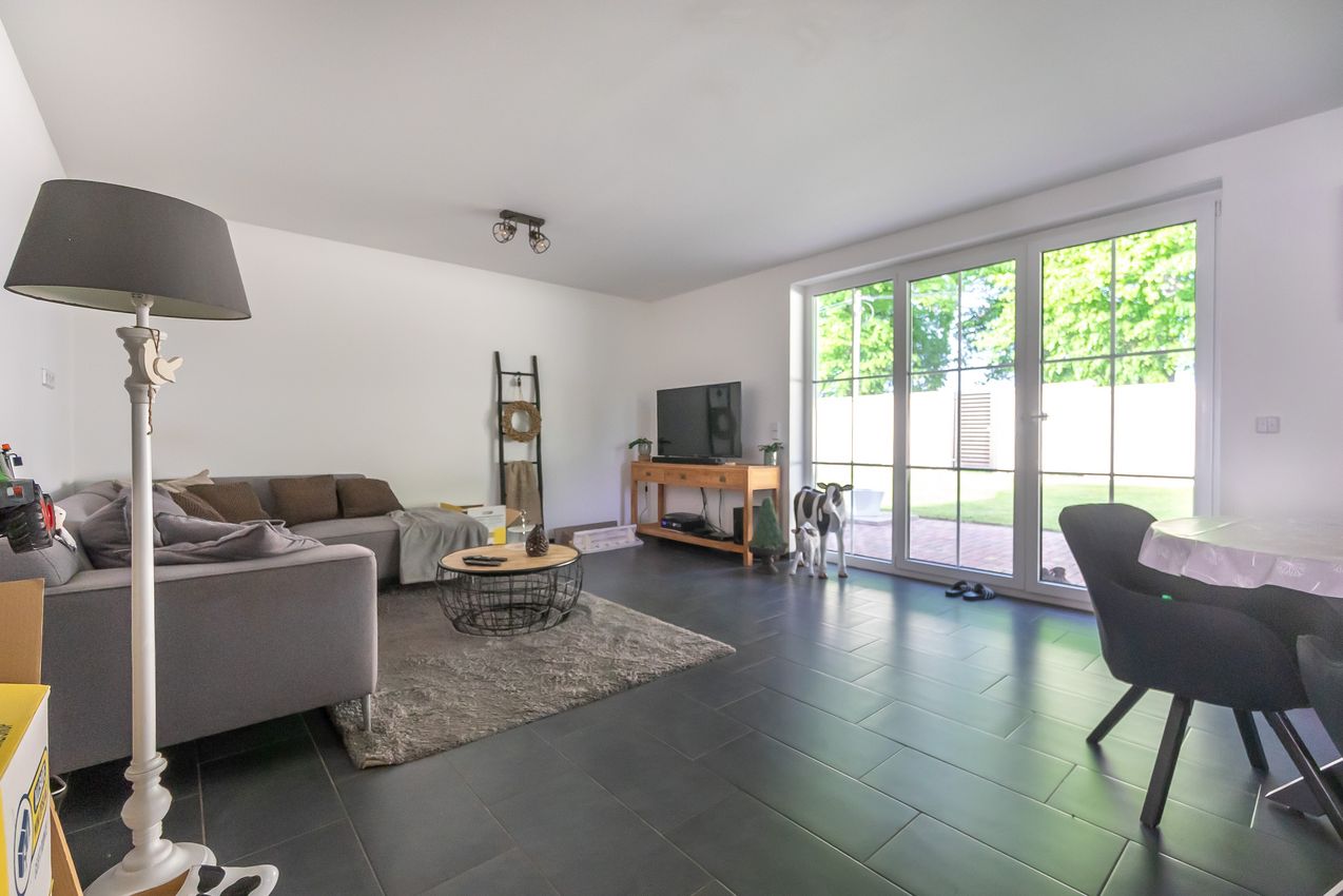 Wohnzimmer Ansicht zum Garten