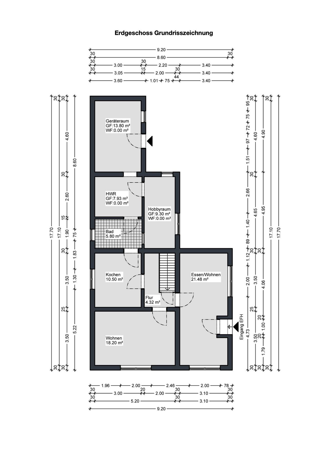 Erdgeschoss_Grundrisszeichnung