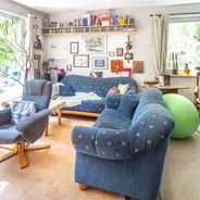 EG Wohnzimmer mit Ausgang zur Terrasse Ansicht 1
