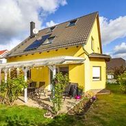 Hausansicht vom Garten
