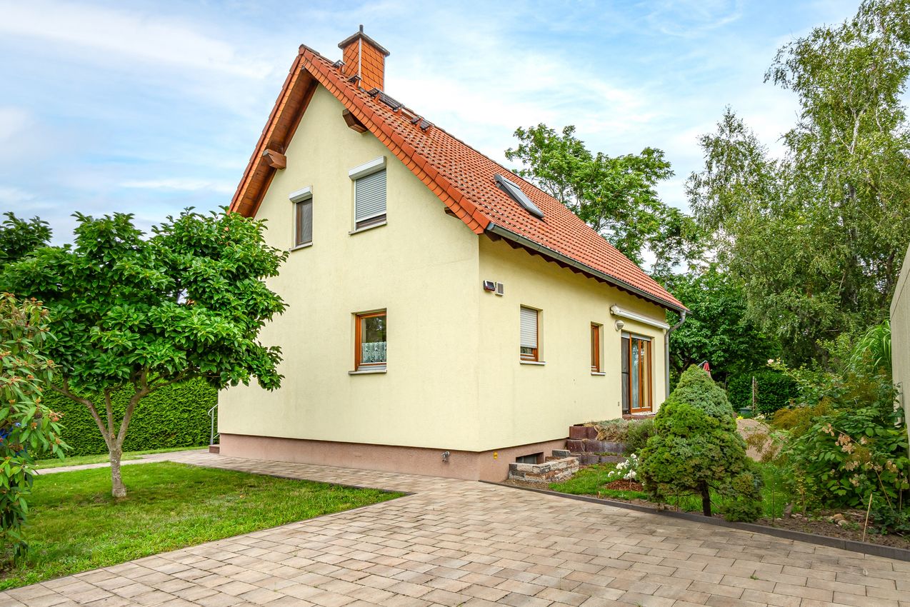 Hausansicht Süd-West-Seite