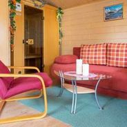 Poolhaus mit Sauna