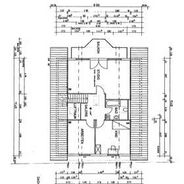 Grundrisszeichnung Dachgeschoss