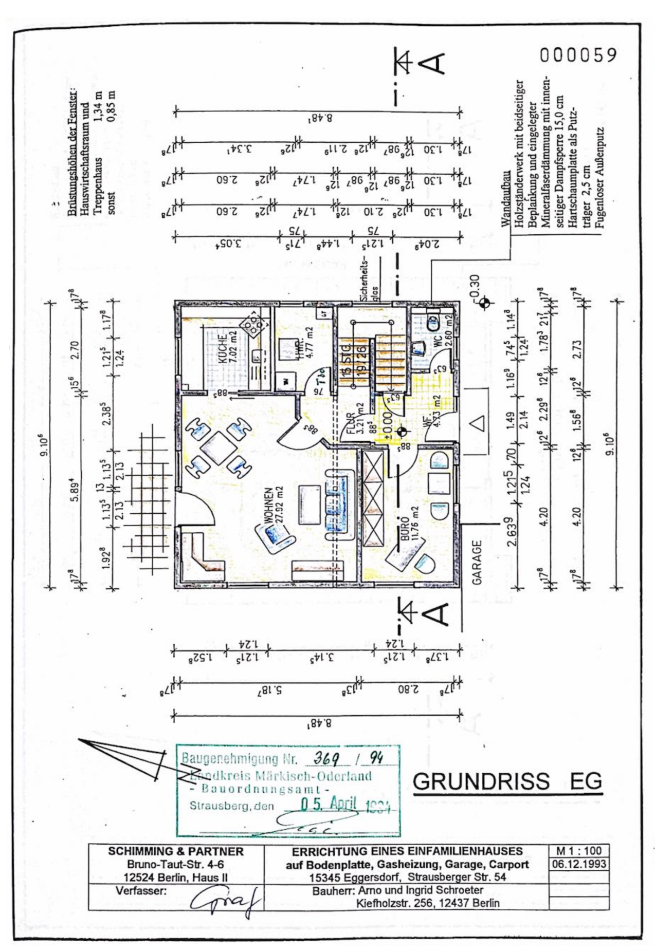 EG Grundriss Strausberger Str 54