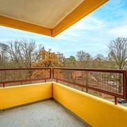 Balkon mit Blick ins Grüne