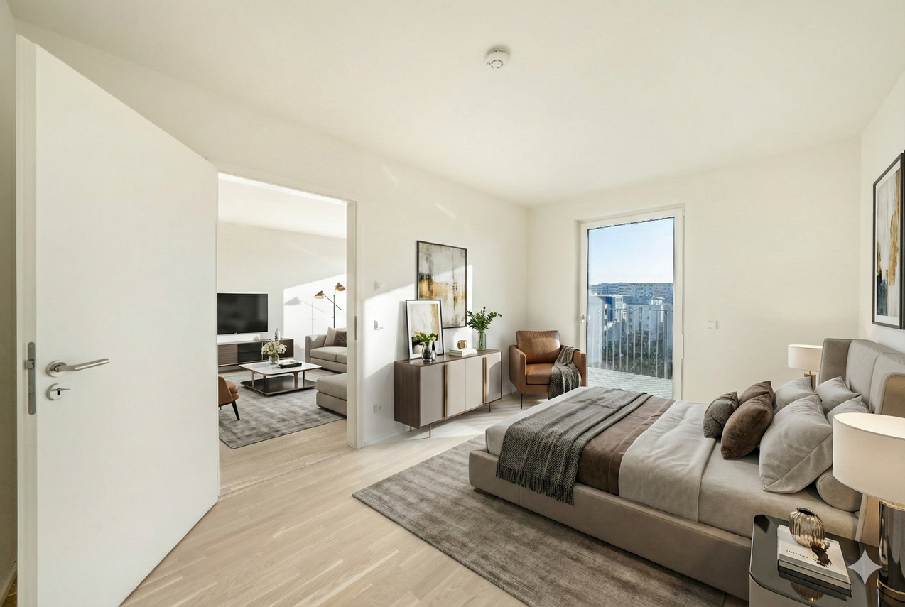 Einrichtungsbeispiel Schlafzimmer