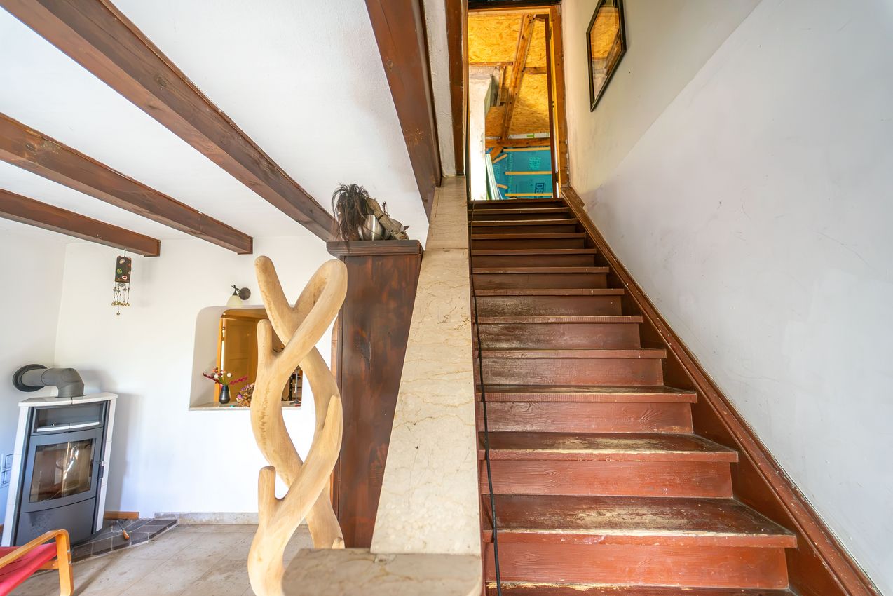Treppe zum DG