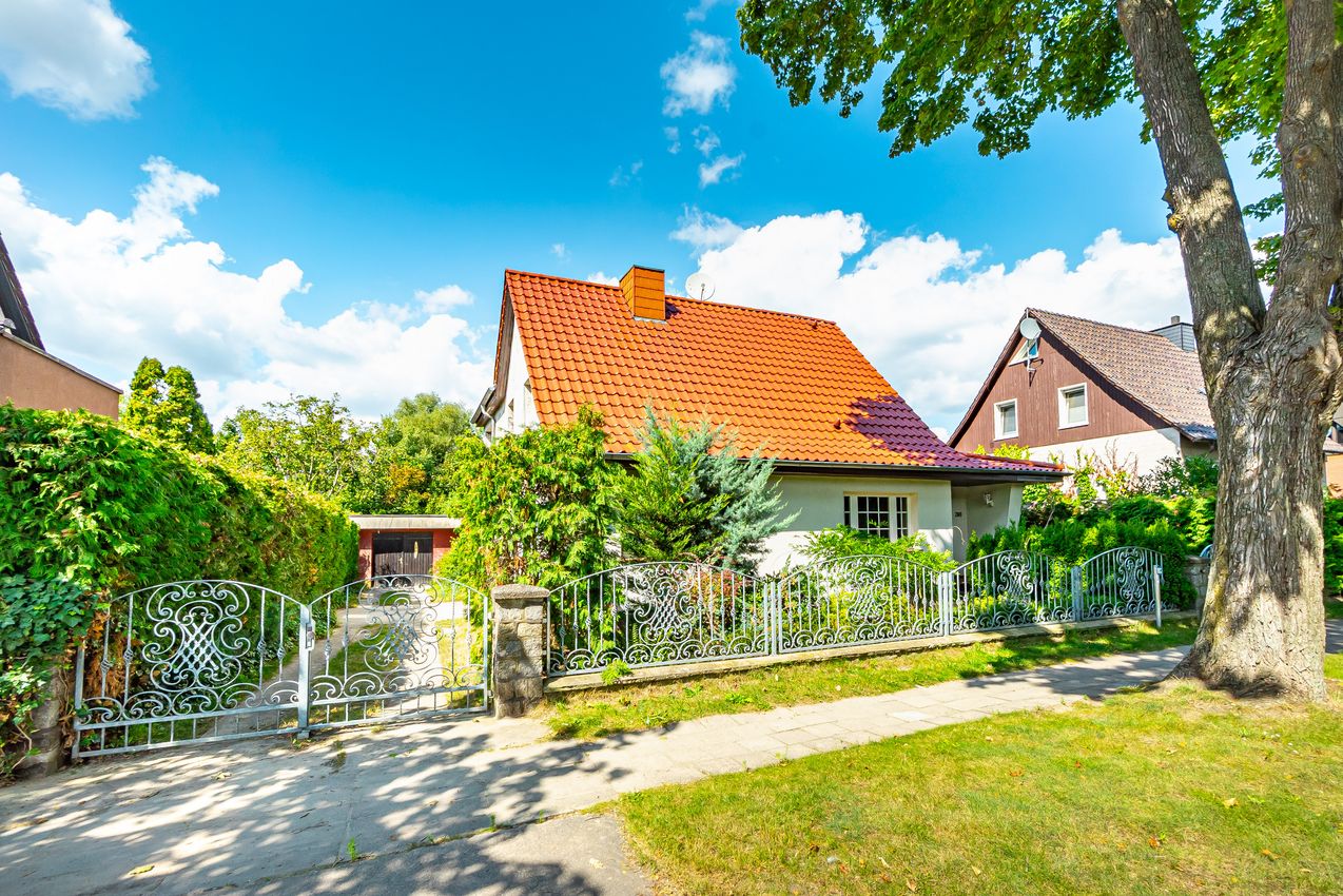 Zufahrt zur Garage