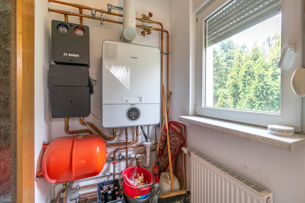 EG Gastherme in Eingangsdiele