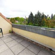 Süd-Loggia am Wohnzimmer