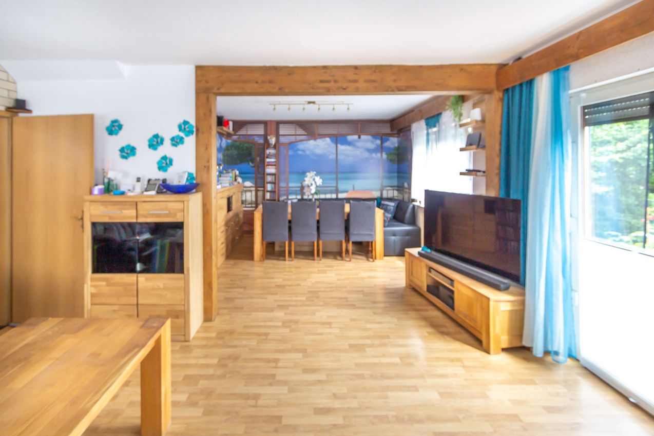 EG Wohnzimmer mit Essbereich Ansicht 2