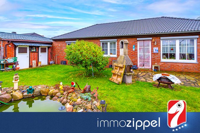 Hausansicht vom Garten