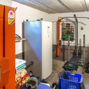 Heizungsraum mit GZH und Pufferspeicher für Wärmepumpe (Anschluß vorbereitet)