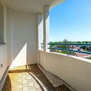 Überdachter Balkon