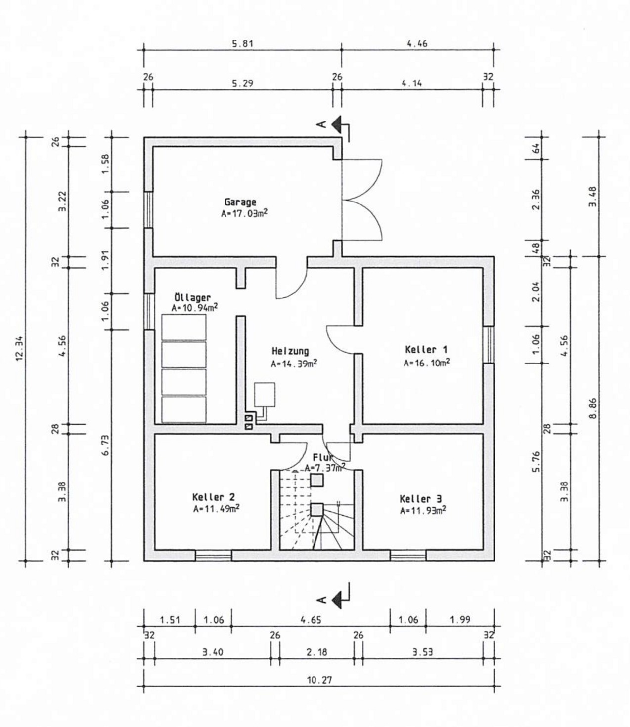 KG Grundriss