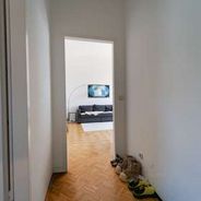 Flur mit Blick ins Wohnzimmer