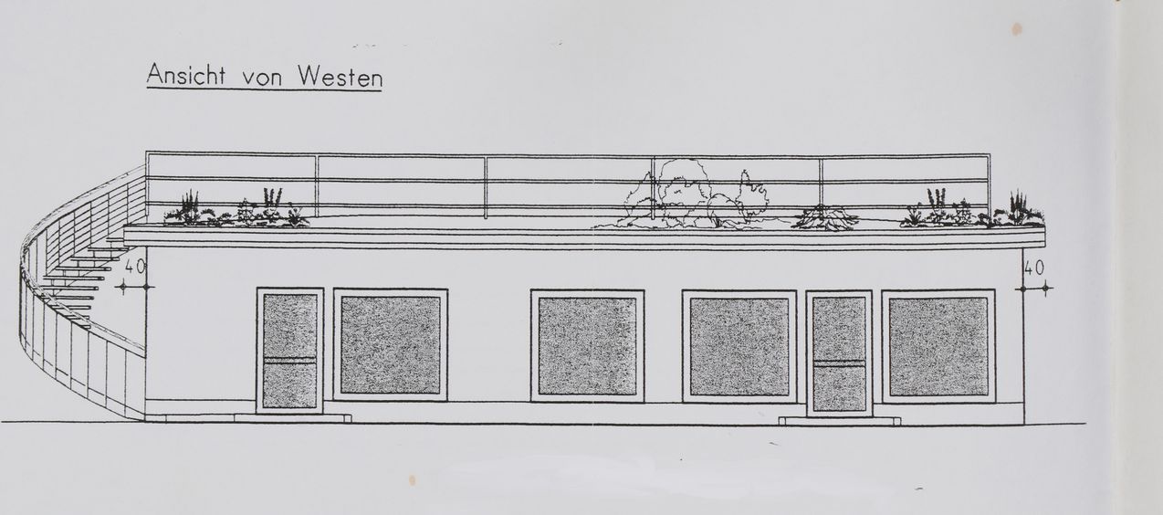 Ansicht Westen