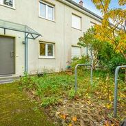 Vorgarten mit Fahrradständer