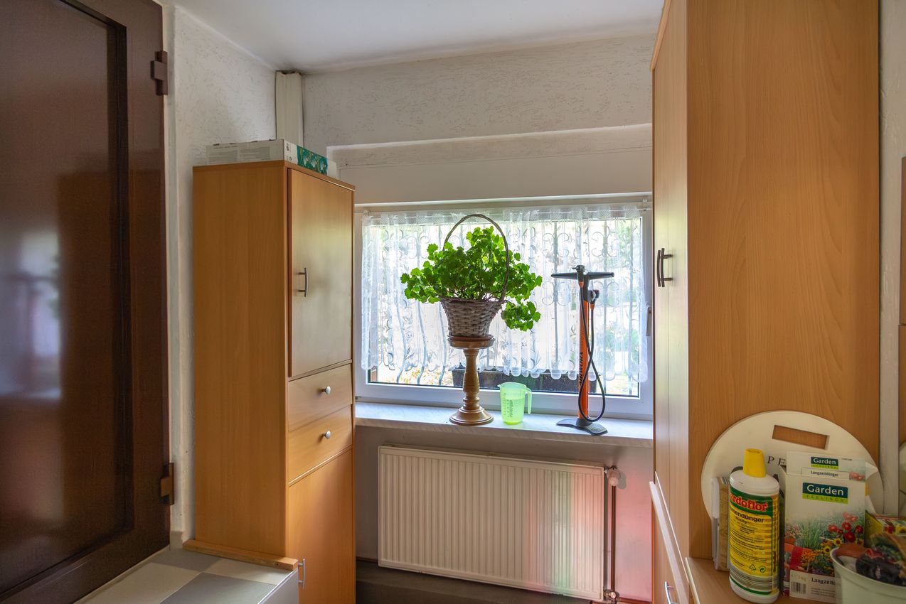Außenzugang zum Souterrain