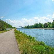 Oder-Havel-Kanal in unmittelba