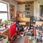 Hobbywerkstatt in der Garage