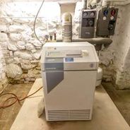 Gaszentralheizung im Keller