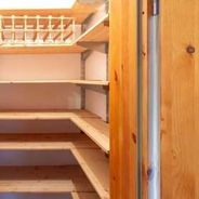 Speisekammer in der Küche