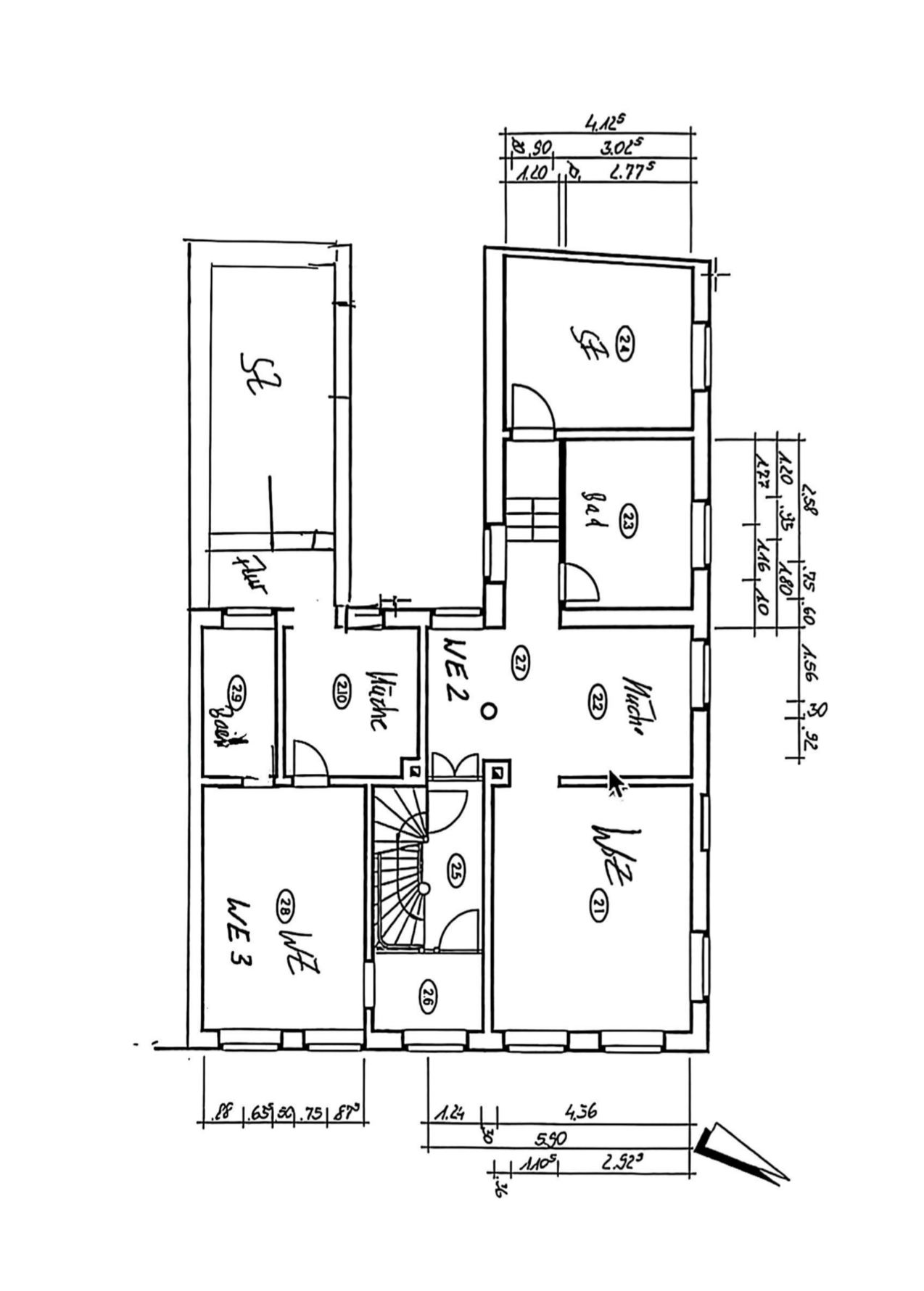 Grundriss OG