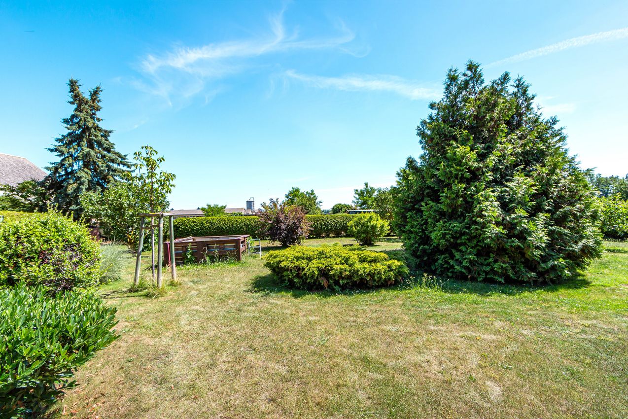 Großer Garten mit Fernsicht