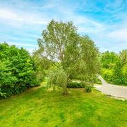 Blick vom Balkon