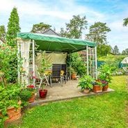 Grillplatz im Garten