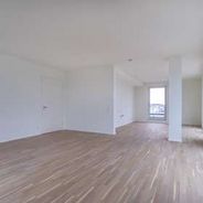 Wohnzimmer mit offener Küche