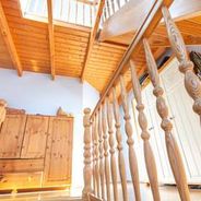 Blick ins Dachgeschoss mit Galerie