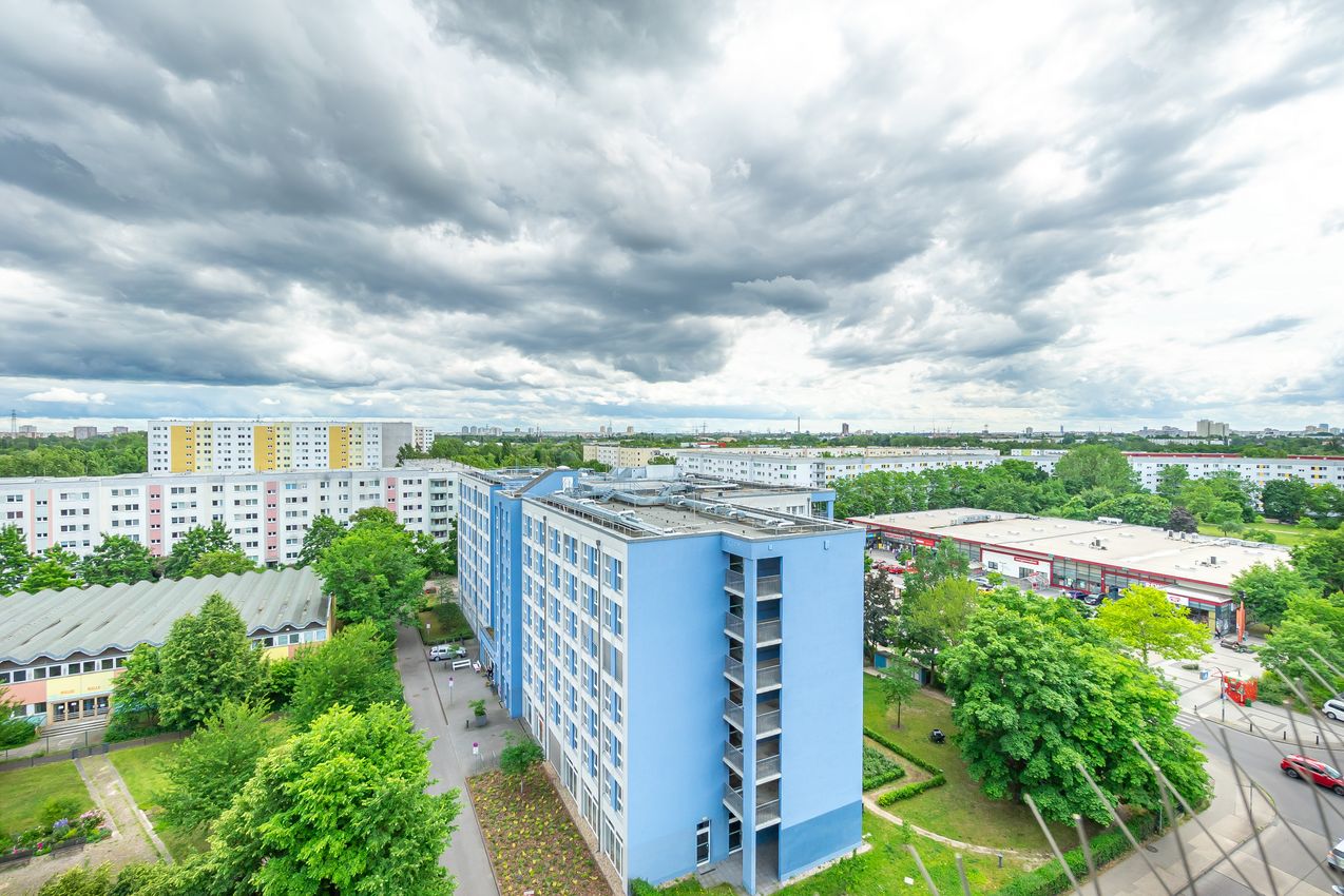 Ausblick Balkon