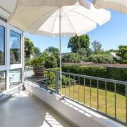 Blick vom Balkon