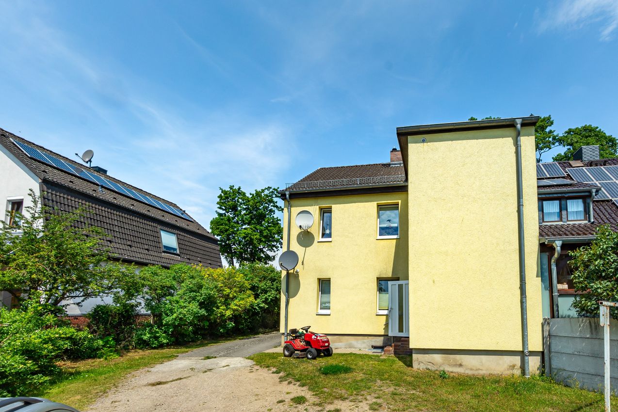 Hausansicht Gartenseite