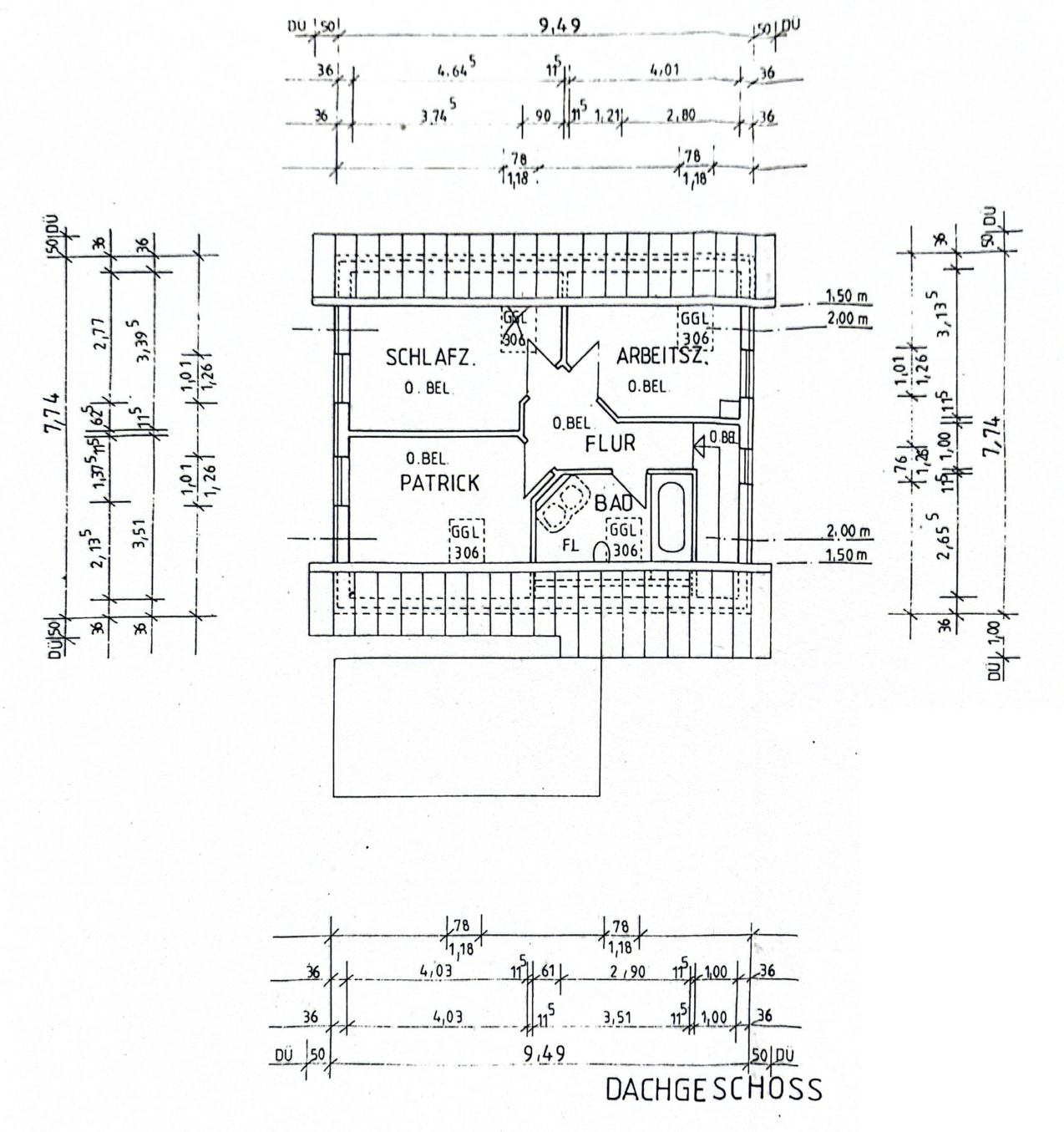 Grundriss DG