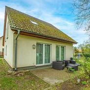 Gepflastete Terrasse