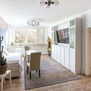 Wohnzimmer mit offener Küche A